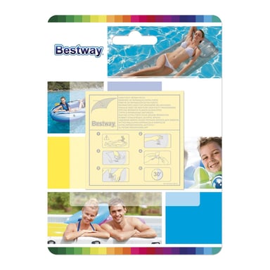 Bestway Heavy Duty Inflatables 2.5" x 2.5"/6.5cm x 6.5cm Repair Patch