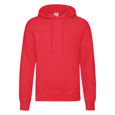 Fruit Of The Loom Herren Sweatshirt mit Kapuze / Hoodie (Rot)