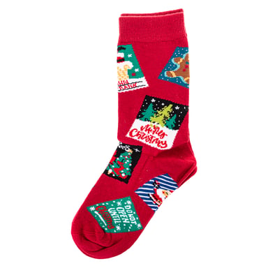 Damen-High-Top-Socken mit Antidruck-Bündchen WJFLSFUNCH06-MULTICOLOR