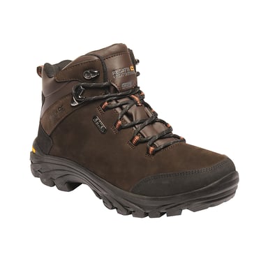 Regatta Great Outdoors Herren Burrell Leder Wanderschuhe (Fawn Brown)