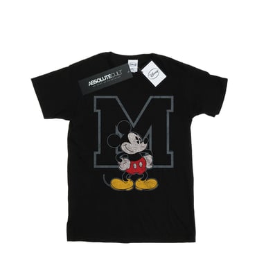 Disney - "Mickey Mouse Classic M" T-Shirt für Jungen (Schwarz)
