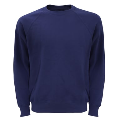 Fruit Of The Loom Herren Raglan-Ärmel Belcoro® Sweatshirt (Deep Navy)