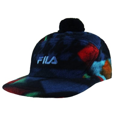 Fila Fleece Pom Pom Damen Marineblaue Mütze