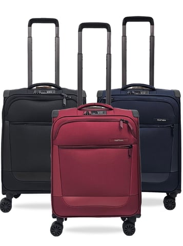 Leichte, weiche Handgepäcktasche mit 4 Rädern