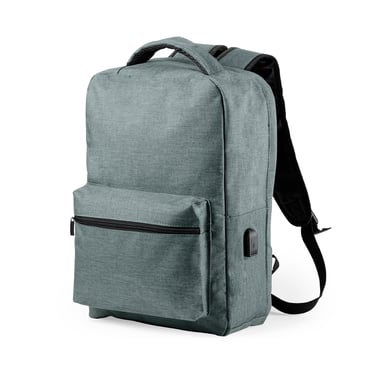 Anti-theft Backpack with USB and Tablet and Laptop Compartment Smartek SMTK-6345 Grey