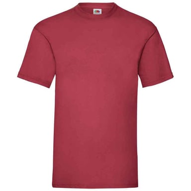 Fruit of the Loom - "Valueweight" T-Shirt für Herren (Ziegelrot)