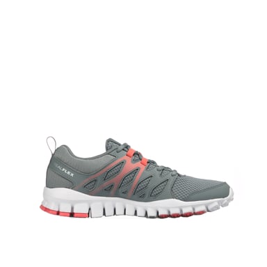 Reebok Realflex Zug 4.0 Schnürgrau Synthetic Womens Trainer BD5060