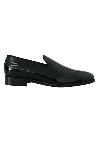 Wunderschone Lack-Slip-On-Schuhe