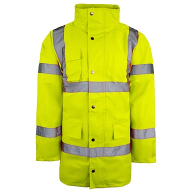 Dickies Autobahnsicherheit Herren gelb wasserdichte Jacke