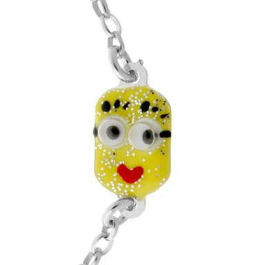 Orphelia 'Minion' Kinderarmband aus 925er Sterlingsilber - Silber ZA-7135/2