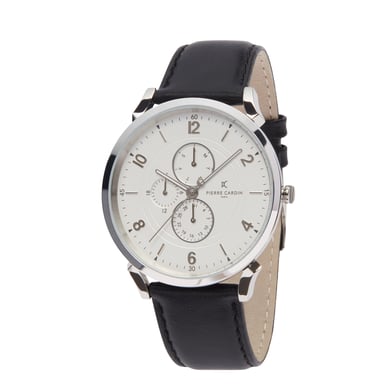 Pierre Cardin Pigalle Boulevard Schwarz Herren Armbanduhr CPI.2021