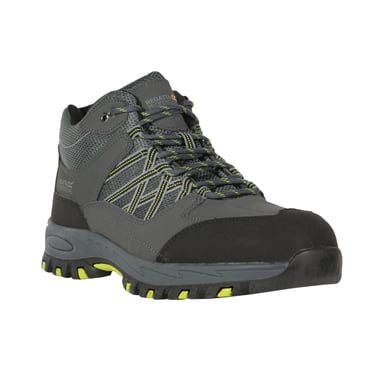 Regatta Herren Sandstone Sicherheitsschuhe (Briar Grey/Lime)