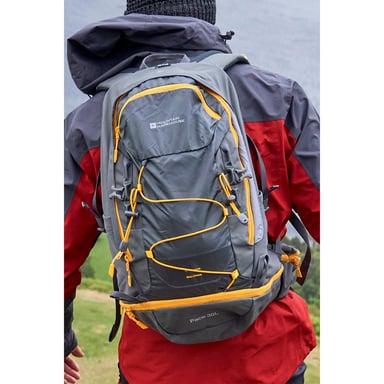 Mountain Warehouse Pace 30L-Rucksack (Grau/Orange)