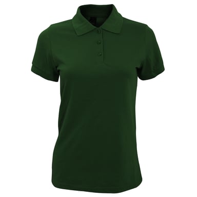 SOLS - Polo-Shirt kurzarm PRIME - Damen (Flaschengrün)