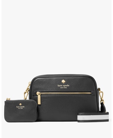 Emma Pebbled Leather Small Camera Bag