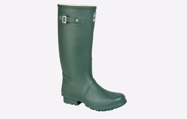 Woodland Hobart Green Wellington Wide Fit Unisex