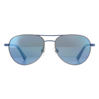 Diesel Sonnenbrille DL0291 92X blau grau blau spiegeln