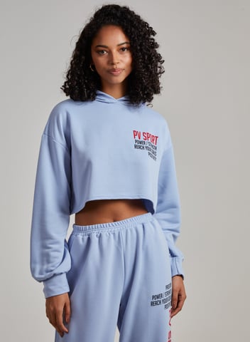 PV Sport Cropped Hoodie
