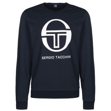 Sergio Tacchini Long Sleeve Crew Hals Navy Blue Herren Ciao Pullover 38027 200