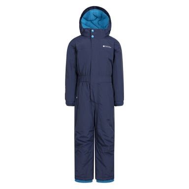 Mountain Warehouse Childrens/Kids Cloud All In One Waterproof Snowsuit (Navy)