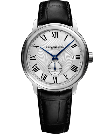 Raymond Weil Maestro Schwarz Herren Armbanduhr 2238-STC-00659