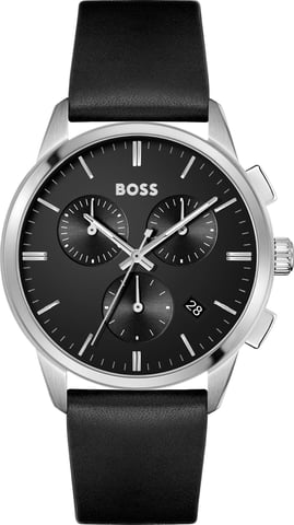 Hugo Boss Dapper Schwarz Herren Armbanduhr 1513925