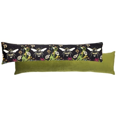 Wylder Midnight Garden Bienen Digitaldruck Samt Zugluftstopper