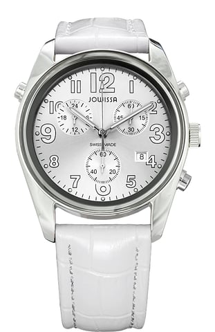 Jowissa: Herrenuhr Ginebra Silber