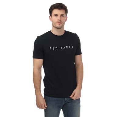 T-shirt logo Ted Baker Pour Homme en Bleu Marine