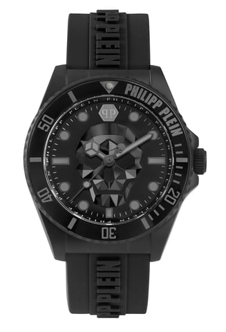 Philipp Plein The $kull Diver Schwarz Herren Armbanduhr PWOAA0422