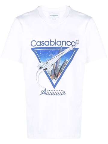Casablanca 'Aiiiiiiir' T-Shirt Weiß