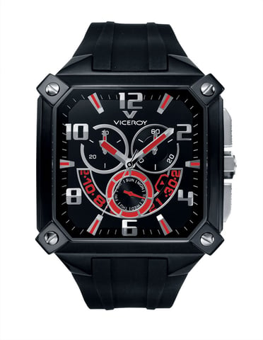 Viceroy: Schwarze Herrenuhr