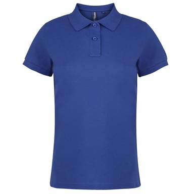 Asquith & Fox - Unifarbenes Poloshirt - Damen (Königsblau)