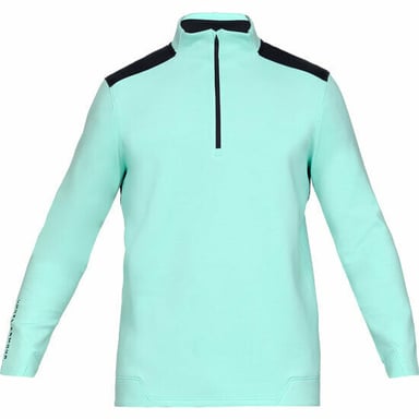 Under Armour Storm Off Mens Cold Gear Lose türkis Golftop 1325277 361