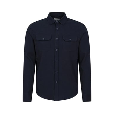 Mountain Warehouse - "Trace" Hemd für Herren Langärmlig (Marineblau)