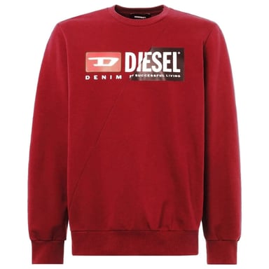 Rotes Diesel Cut Divison Logo-Sweatshirt