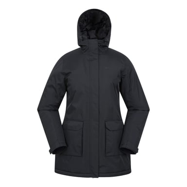 Mountain Warehouse - "Ranger" Parka Wattiert für Damen (Schwarz)