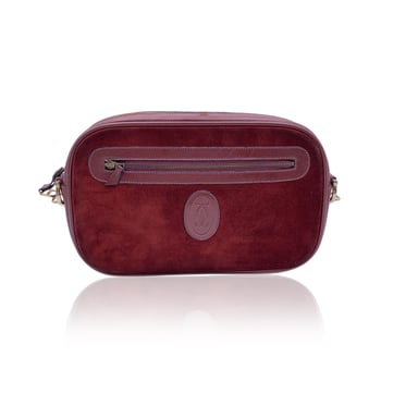 Cartier Vintage Suede Clutch Bag