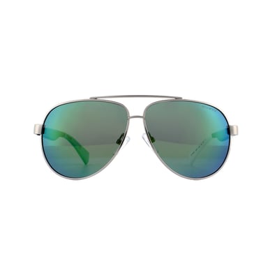 Polaroid Kindersonnenbrille PLD 8034/S 1ED 5Z Grau Grün Grün Spiegel Polarisiert