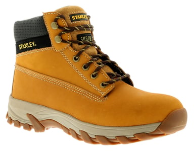 New Mens/Gents Honey Stanley Lace Up Steel Toe Cap Safety Boots.