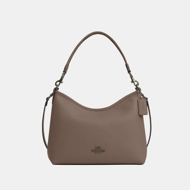 Laurel Shoulder Bag in Lux Pebble Leather