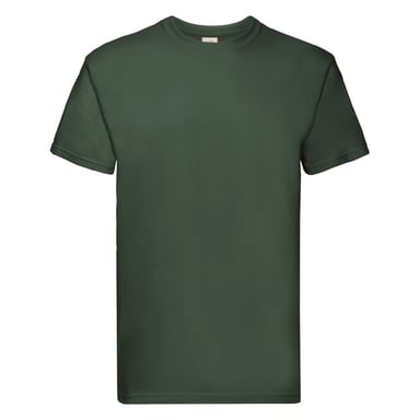 Fruit of the Loom - "Super Premium" T-Shirt für Herren (Flaschengrün)