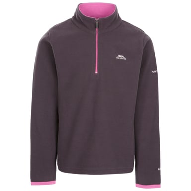 Trespass Childrens/Girls Sybil Micro Fleece (Dunkelgrau)