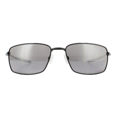 Oakley Sonnenbrille Square Wire OO4075-13 poliert schwarz Prizm schwarz