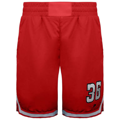 BoxRaw 36 von Teddy Herren Rote Atlas Shorts