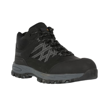 Regatta Herren Sandstone Sicherheitsschuhe (Schwarz/Granit)