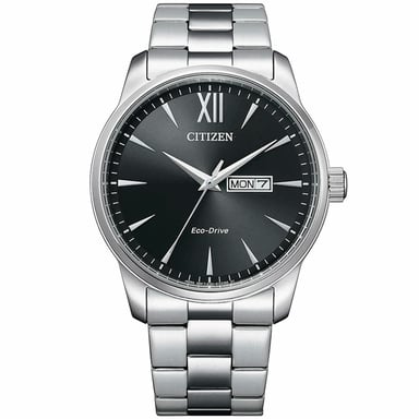 Citizen Silber Herren Armbanduhr BM8550-81EC