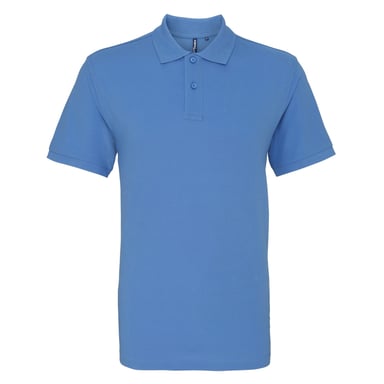 Asquith & Fox Herren-Poloshirt mit kurzen Ärmeln (Kornblume)