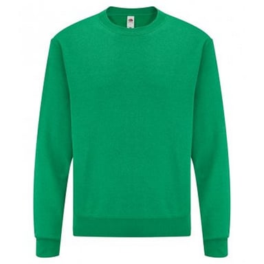 Fruit Of The Loom Herren Classic Drop Shoulder Sweatshirt (Heather Green)