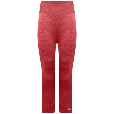 MyProtein Curve Damen Rote Hochgeschnittene 3/4 Leggings